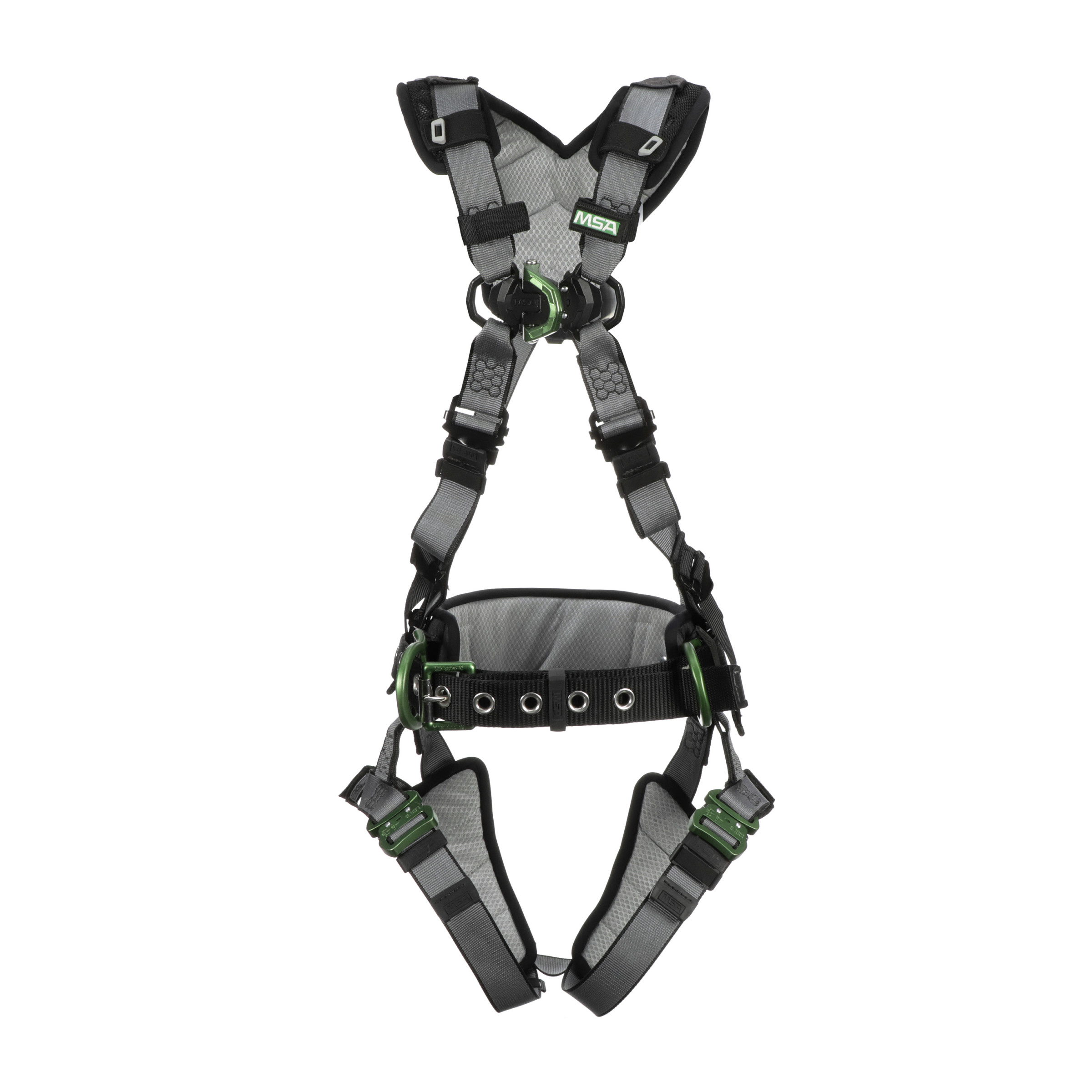 V-FIT Construction Harness, Extra Small, Back & Hip D-Rings, Quick-Connect Leg Straps, Shoulder & Leg Padding